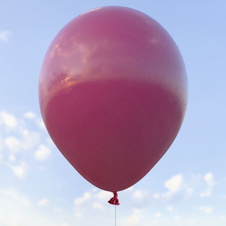 Burgundy-ballonger 28 cm - 100-pack