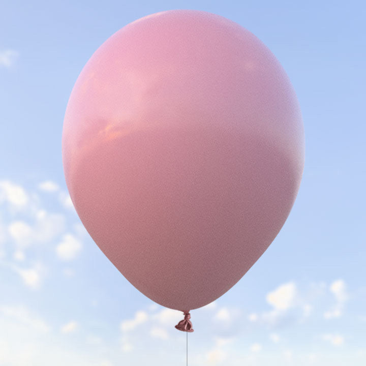 Vintage rosa ballong 28 cm - 100-pack