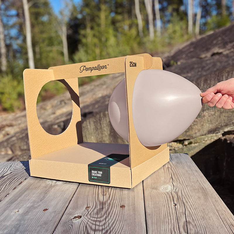 Turkos ballongknippen 28 cm 10-pack