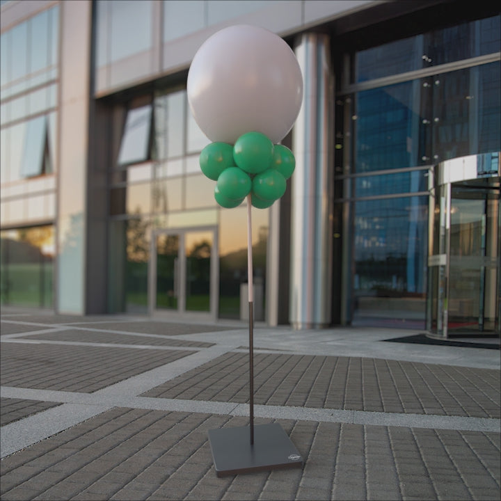 Mörkgröna ballongknippen 28 cm - 10-pack
