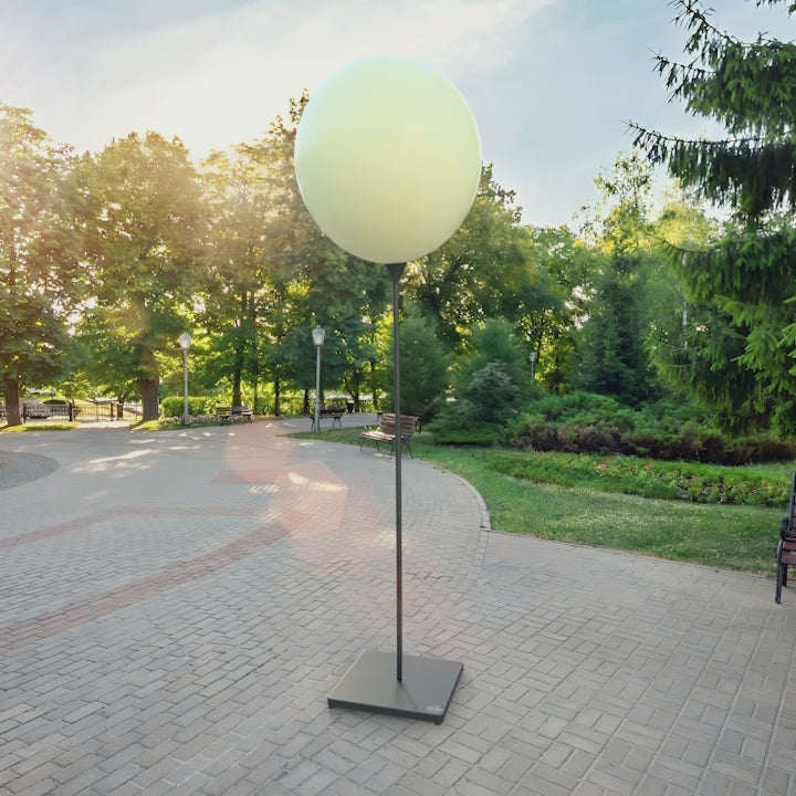 Gräddvit ballong 90 cm